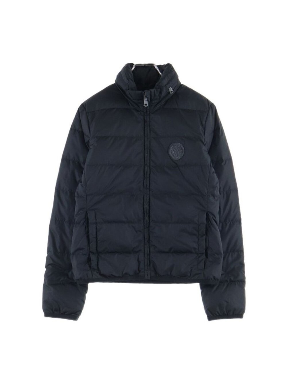 Gucci GG Pattern Nylon Down Jacket with Patch Black 36